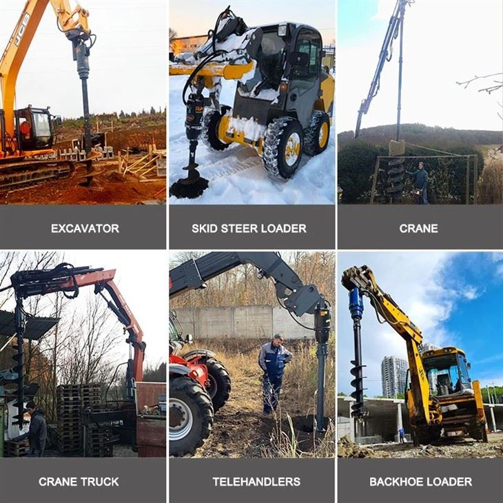 2-4Ton Mini Excavator Auger Attachment price